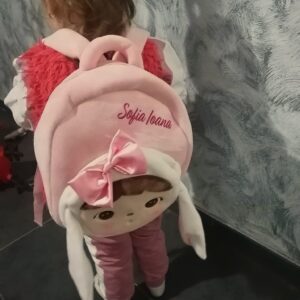 Ghiozdan Personalizat iepuras cu fundita