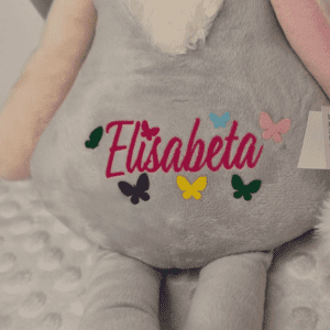 papusa personalizata iepuras gri2