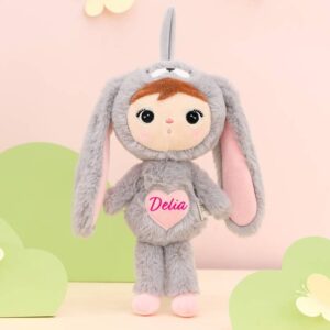 Papusa personalizata Iepuras Pufos Grimini