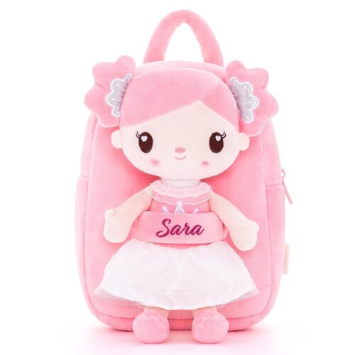Ghiozdan personalizat Balerina Roz