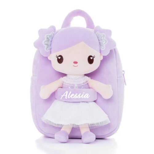 Ghiozdan personalizat Flori de Liliac