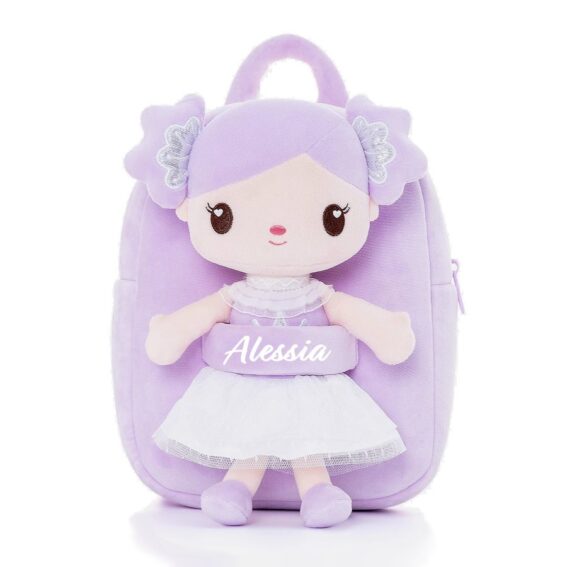 Ghiozdan personalizat Flori de Liliac