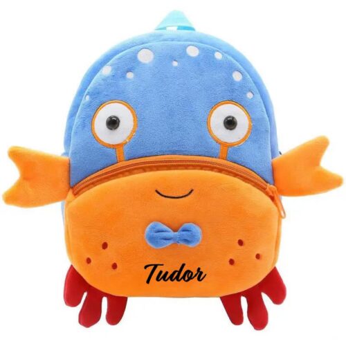 ghiozdan personalizat crab 3