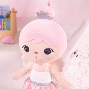 papusa personalizata ingeras roz 3