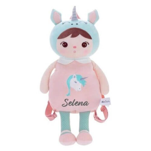 Ghiozdan personalizat Unicorn Colorat