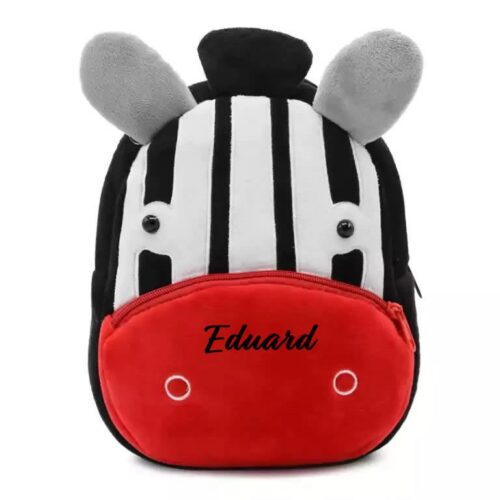 Ghiozdan personalizat zebra 3