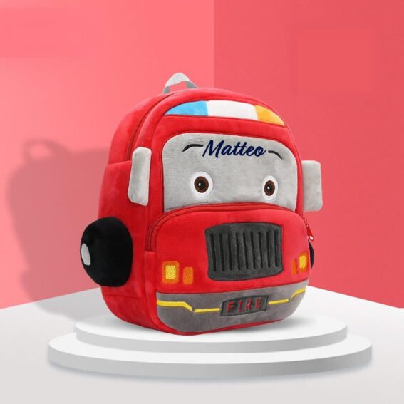 ghiozdan personalizat masina de pompieri 1 1