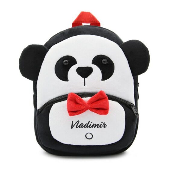 ghiozdan personalizat panda