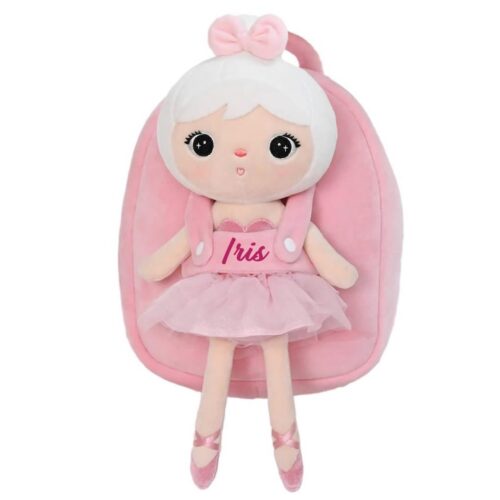 ghiozdan personalizata de plus Balerina