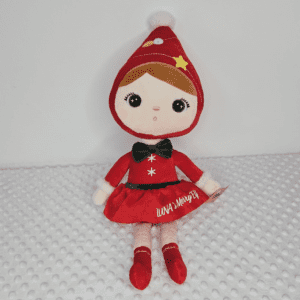papusa personalizata spiridusul vesel