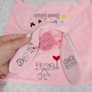 jucarie personalizata fetita iepuras
