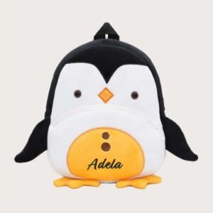 ghiozdan personalizat pinguin