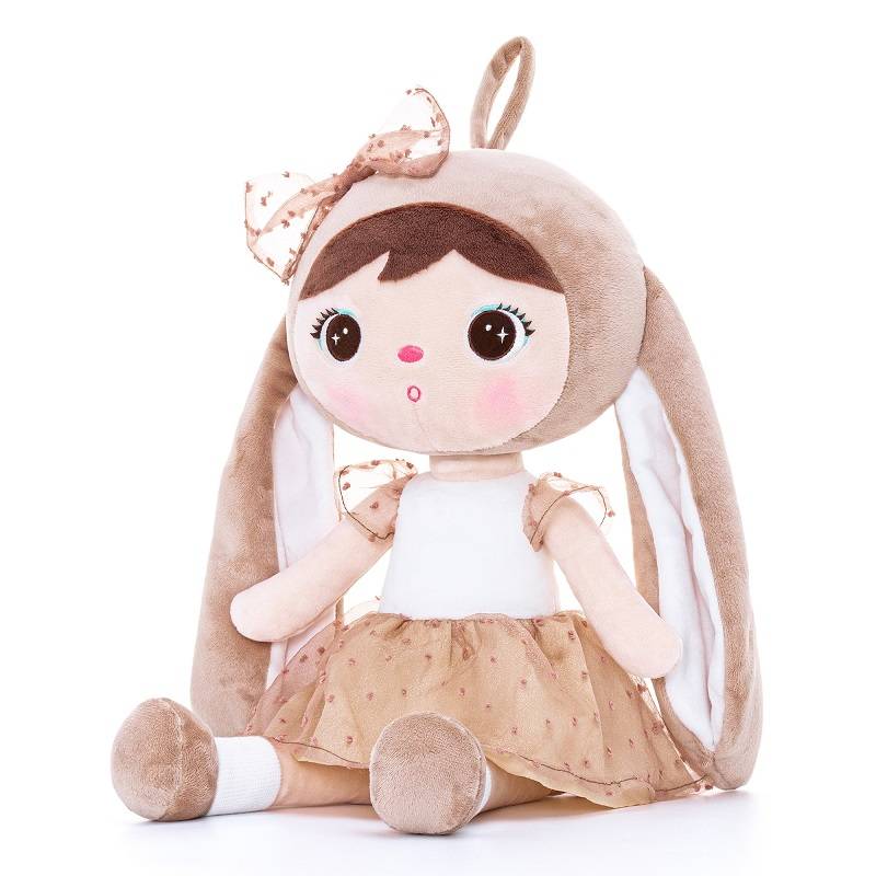 eng pl Metoo Beige Bunny Doll with Bow 429 4[1]
