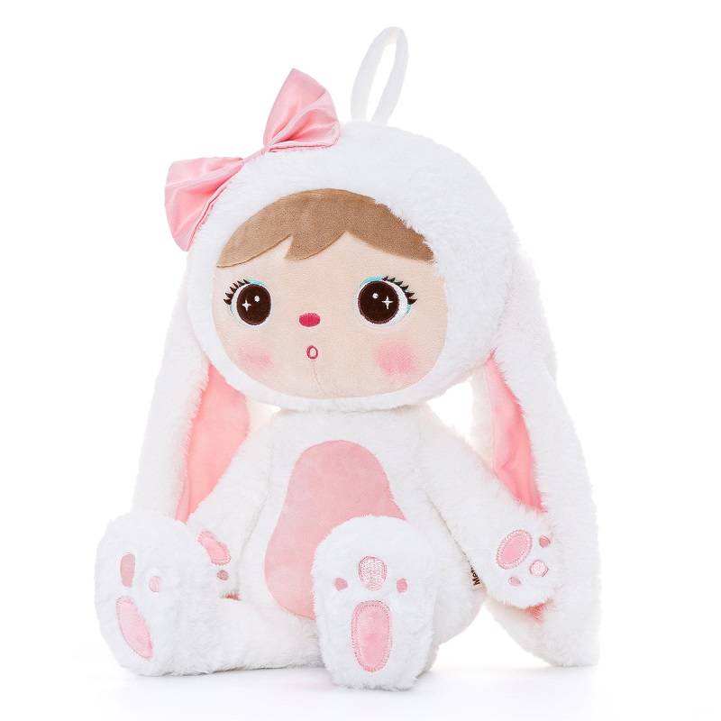 eng pl Metoo White Bunny with Bow 433 2[1]