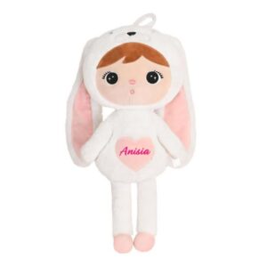 Papusa personalizata de plus Pufos Alb (XL)
