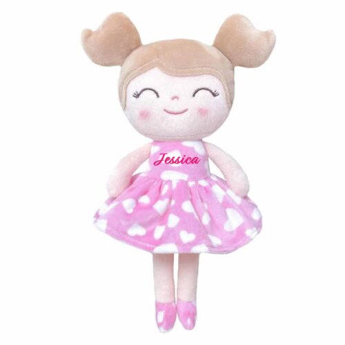 Papusa personalizata Breloc fetita inimoasa (mini)