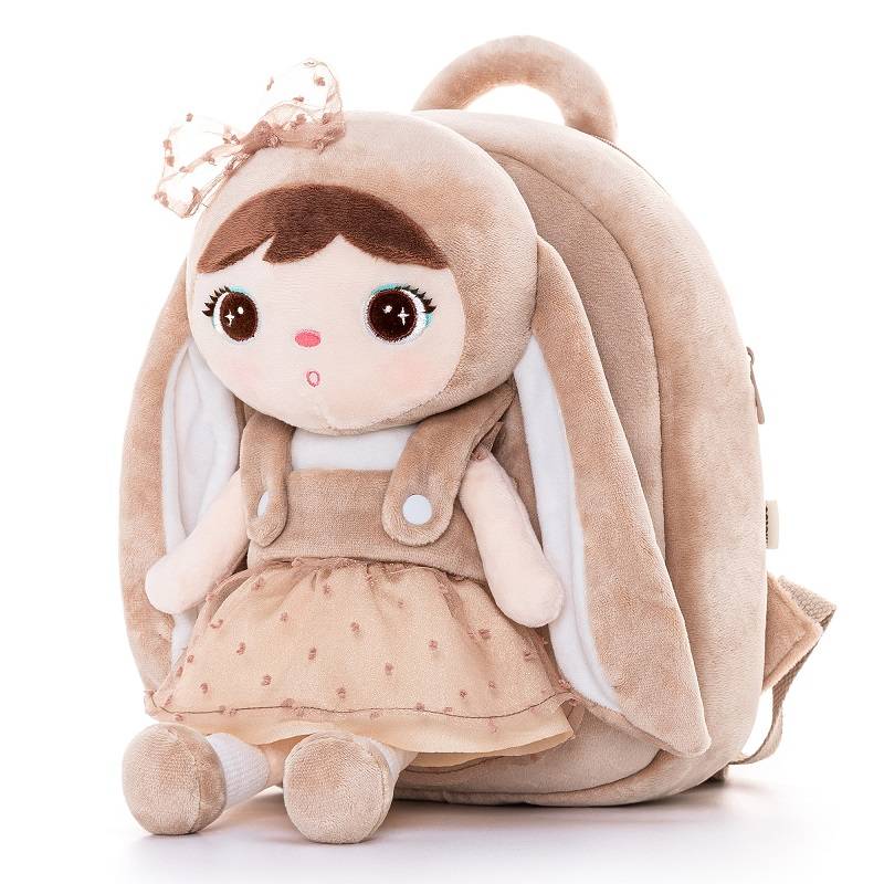 eng pl Metoo Beige Rabbit with Bow Bacpack 439 3[1]