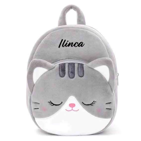 ghiozdan personalizat pisica
