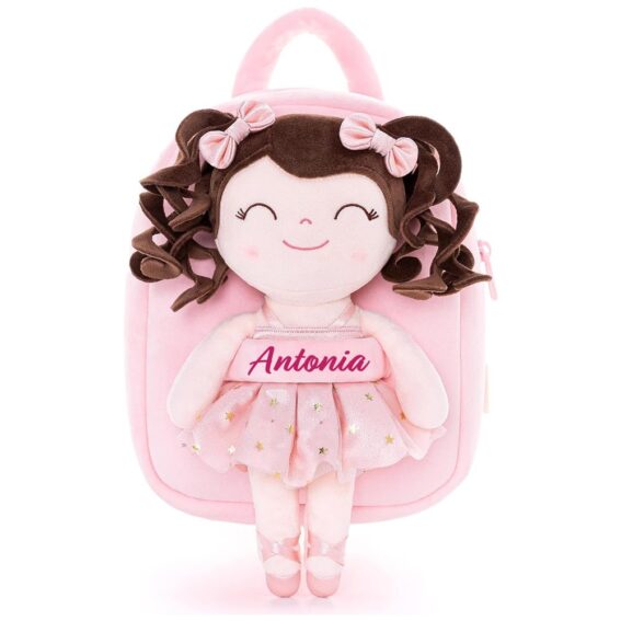 Ghiozdan personalizat Fetita cu codite Cioco 1