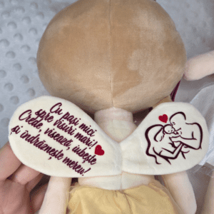 papusica personalizata albina zumzi