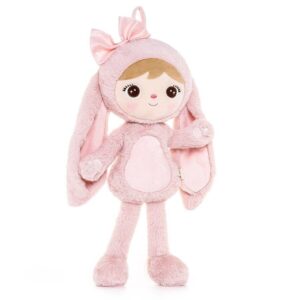 eng pl Metoo Fluffy Smiled Bunny with Bow Powder Pink 476 5[1]