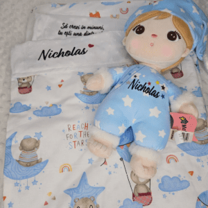 papusa personalizata somnic pufos baietel2