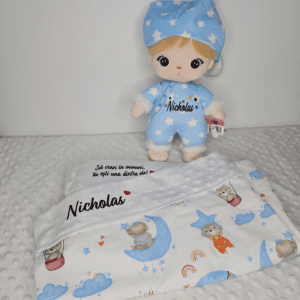 papusa personalizata somnic pufos baietel3