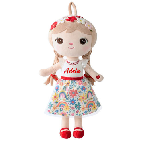 Papusa personalizata de plus Sinfonia Florilor