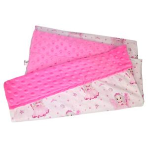 patura printesa minky roz 2