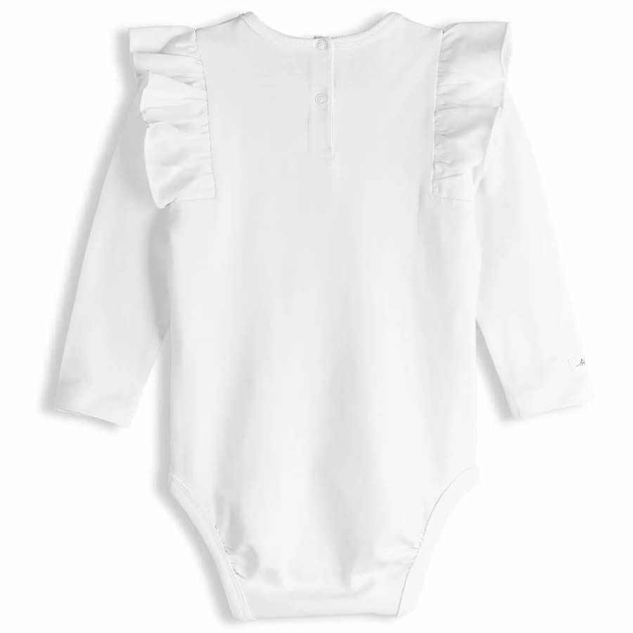 Body personalizat din bumbac pentru bebeluși 12 18 Luni spate