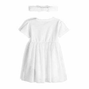 Rochie Personalizată cu Body și fustă din tul 0 3 Luni 2