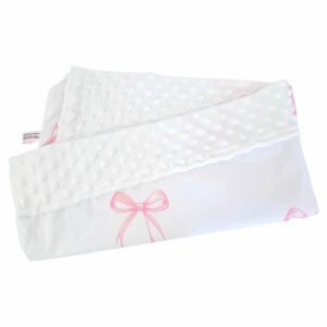 Paturica personalizata – Fundite si Minky Alb 2