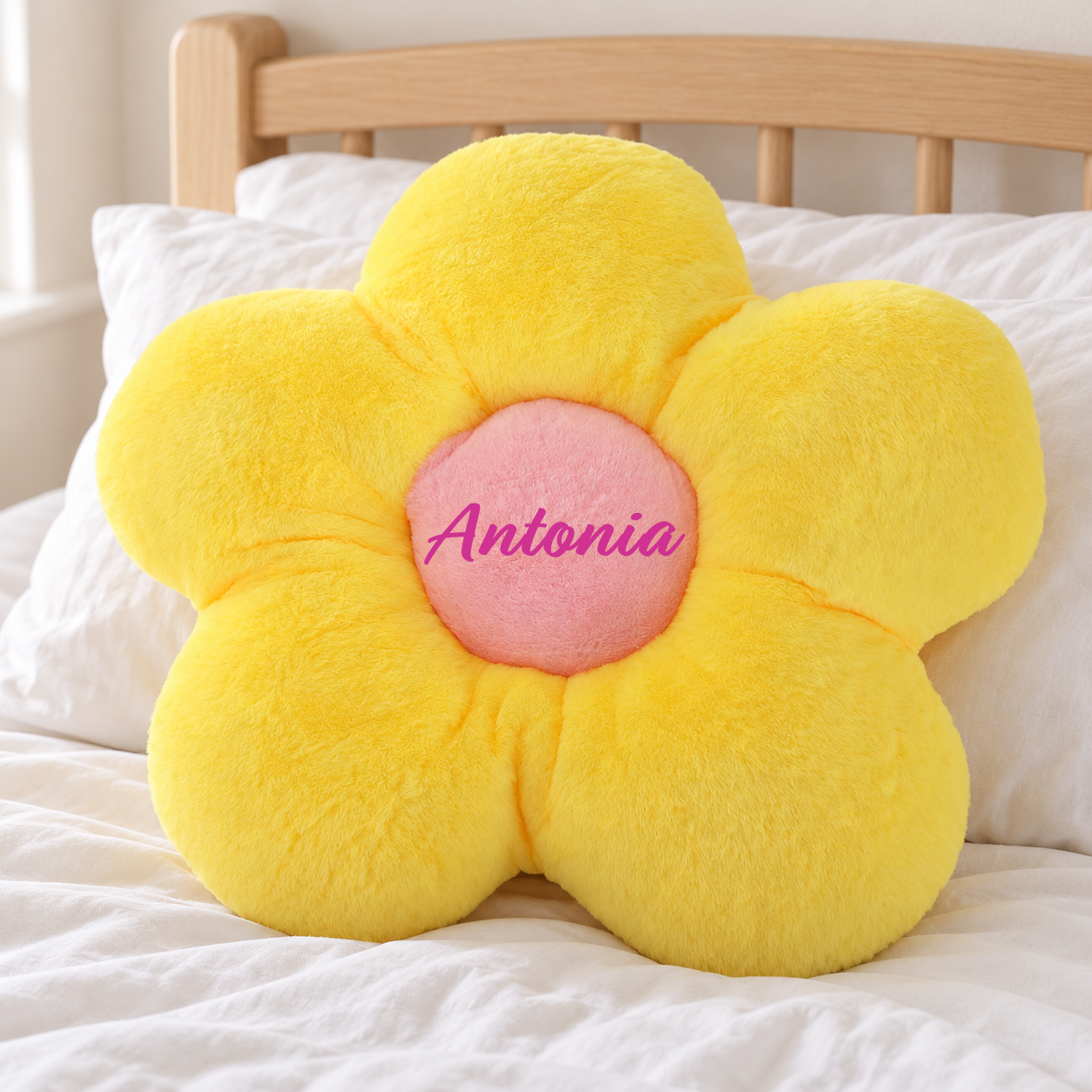 Perna personalizata Floare Galbena XL