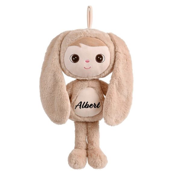 eng pl Metoo Fluffy Beige Bunny Doll 673 1
