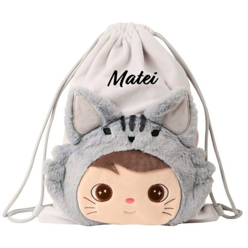 rucsac personalizata de plus Motanel 1